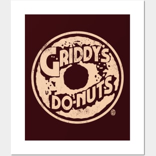 Vintage Griddy's Doughnuts Posters and Art